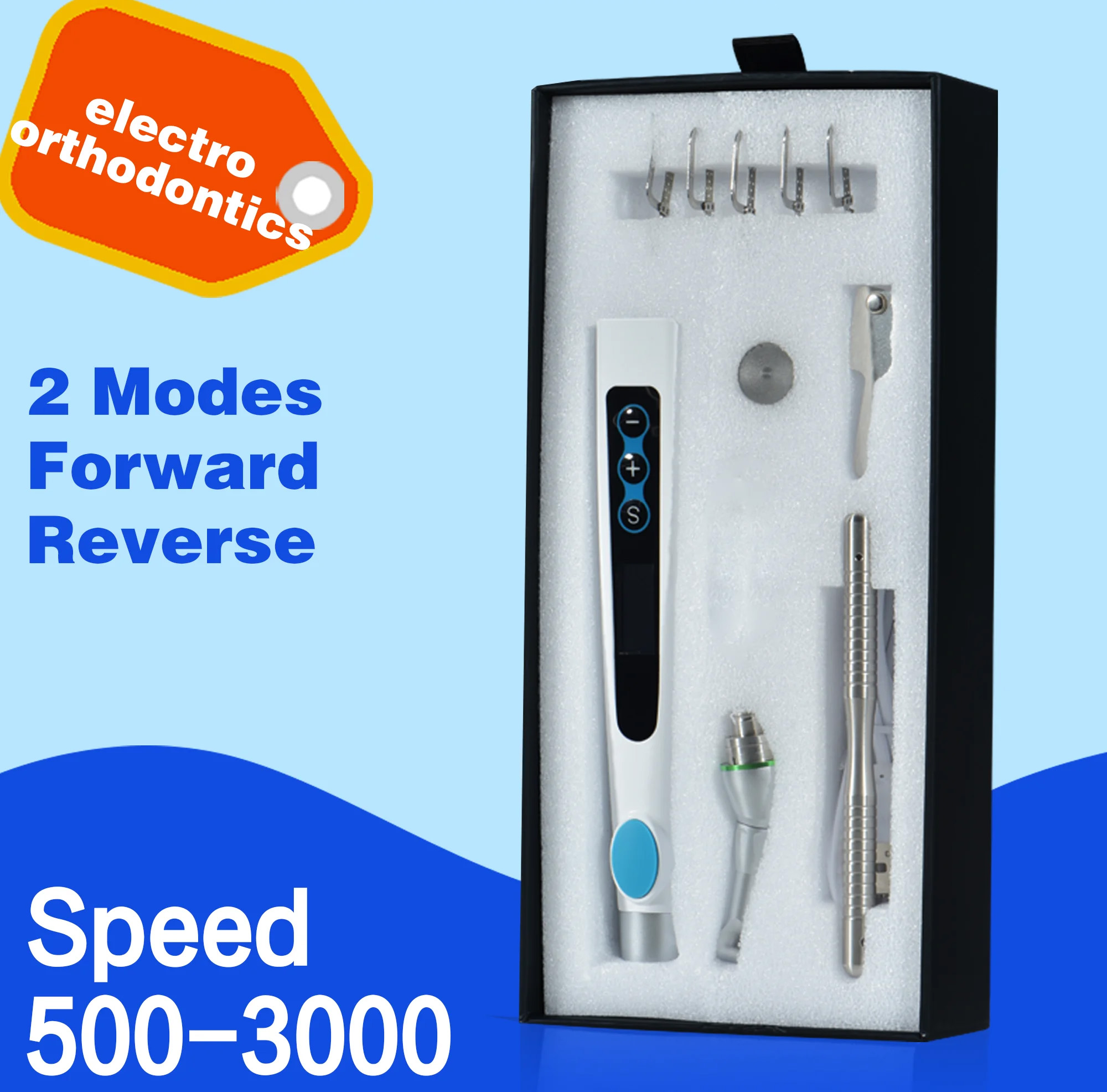 Westcode Dental Interproximal IPR Kit (IPR Handpiece +Contra Angle Handpiece + IPR Gauge )